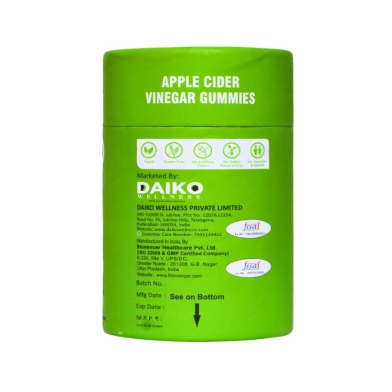 Daiko Wellness Apple Cider Vinegar Gummies