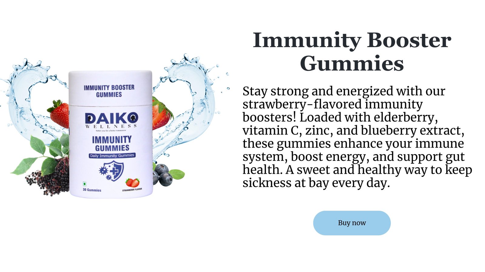 Daiko Wellness Immunity Gummies